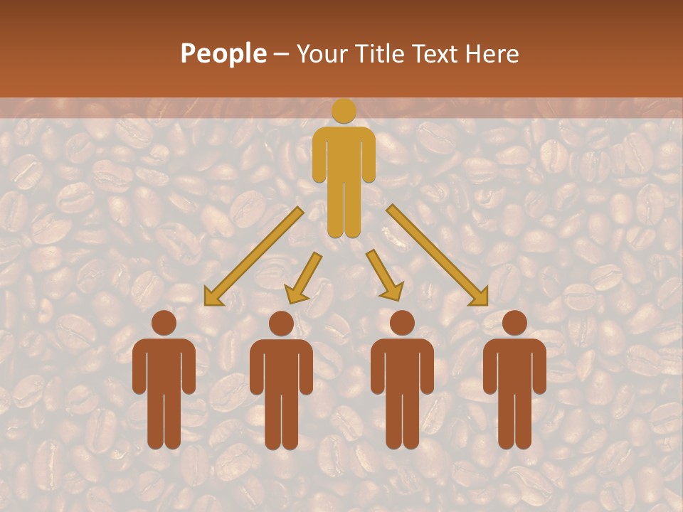 Canvas Coffee Smoke PowerPoint Template