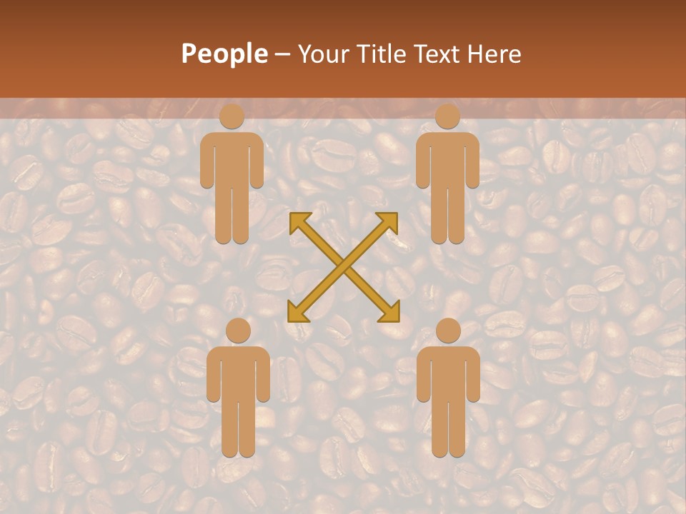 Canvas Coffee Smoke PowerPoint Template