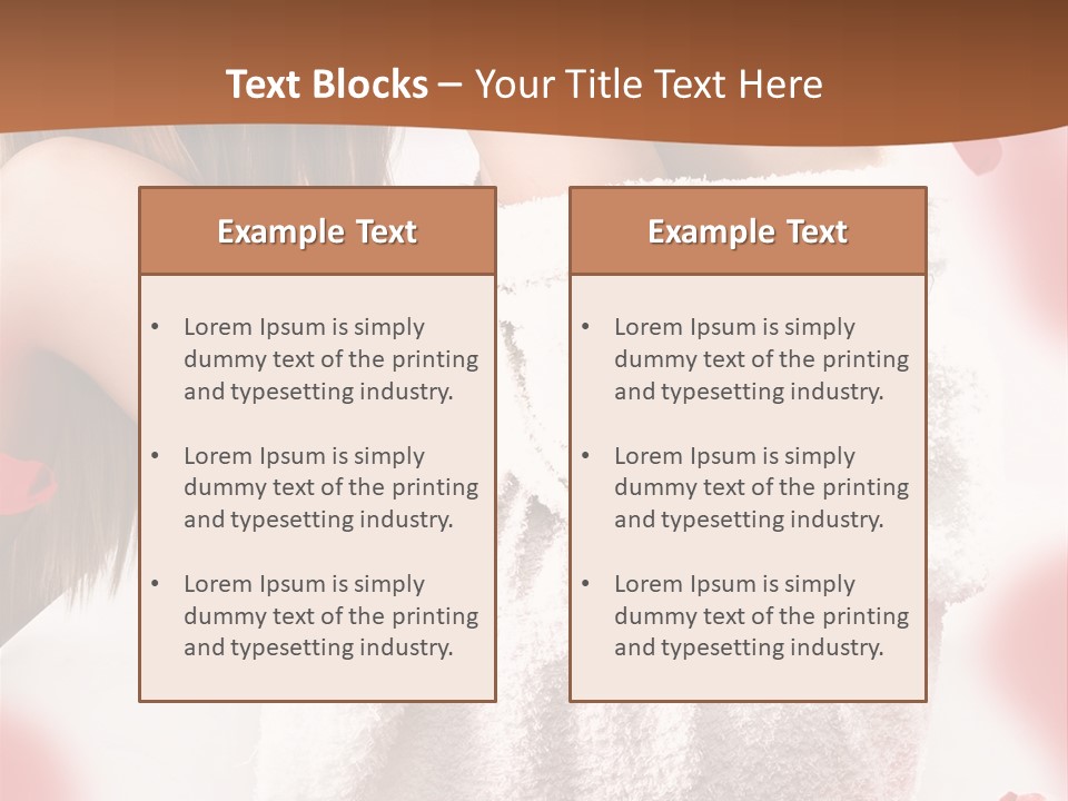 Spa Psd PowerPoint Template