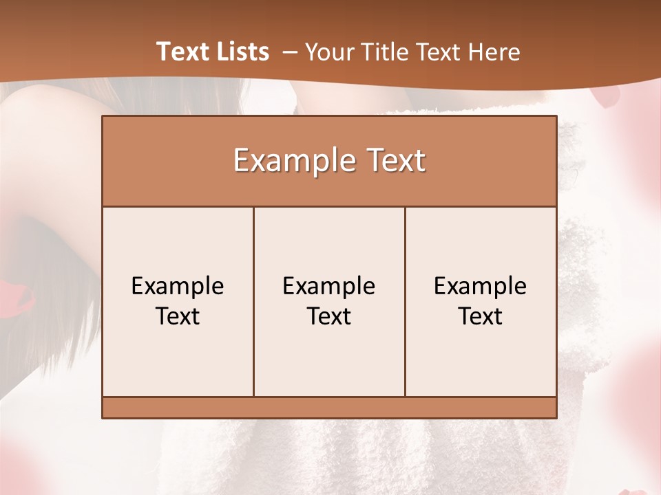Spa Psd PowerPoint Template