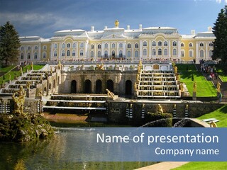 St Petersburg Russia PowerPoint Template