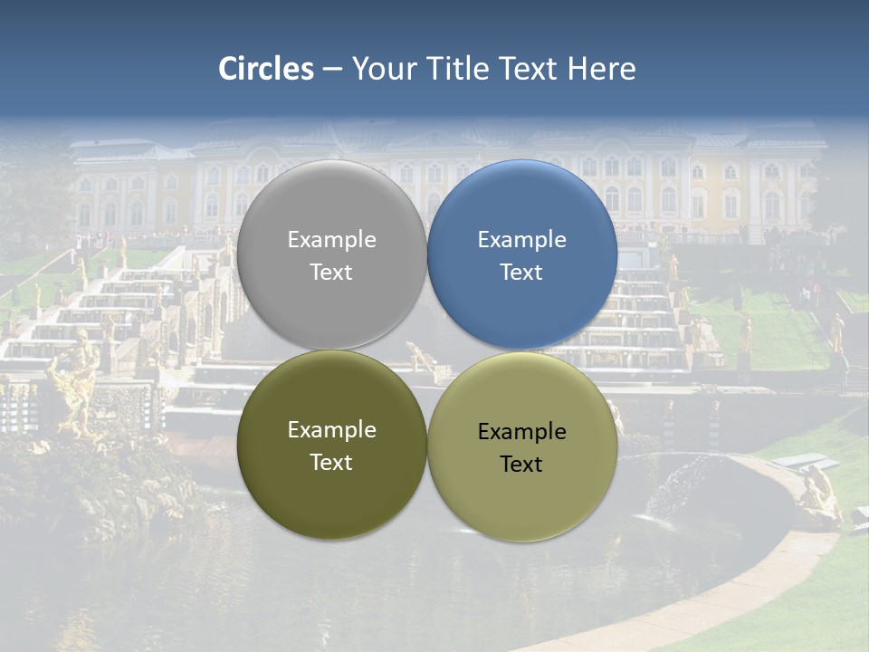 St Petersburg Russia PowerPoint Template