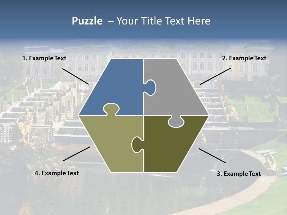 St Petersburg Russia PowerPoint Template