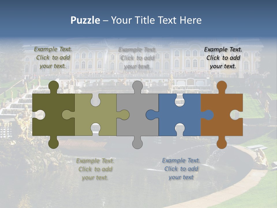 St Petersburg Russia PowerPoint Template