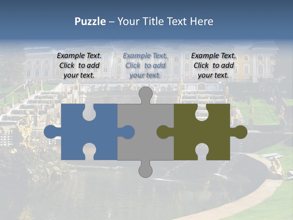 St Petersburg Russia PowerPoint Template