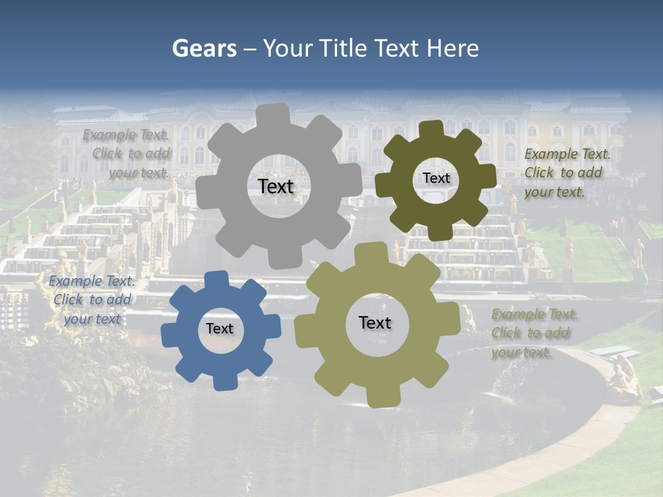 St Petersburg Russia PowerPoint Template