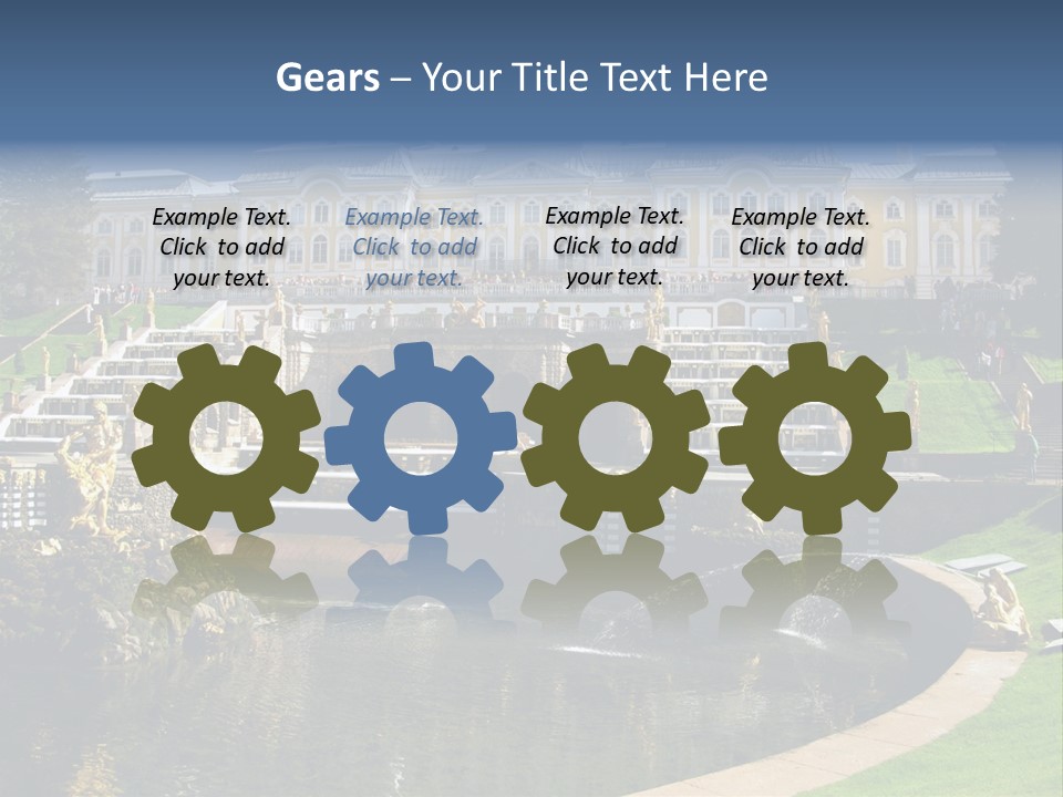 St Petersburg Russia PowerPoint Template