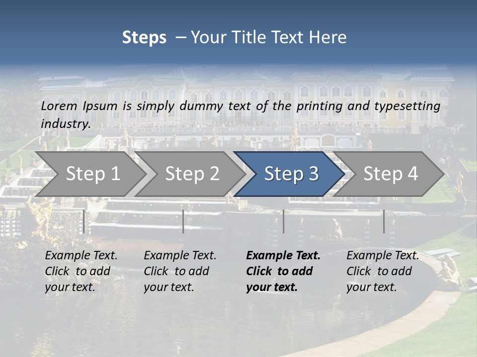 St Petersburg Russia PowerPoint Template