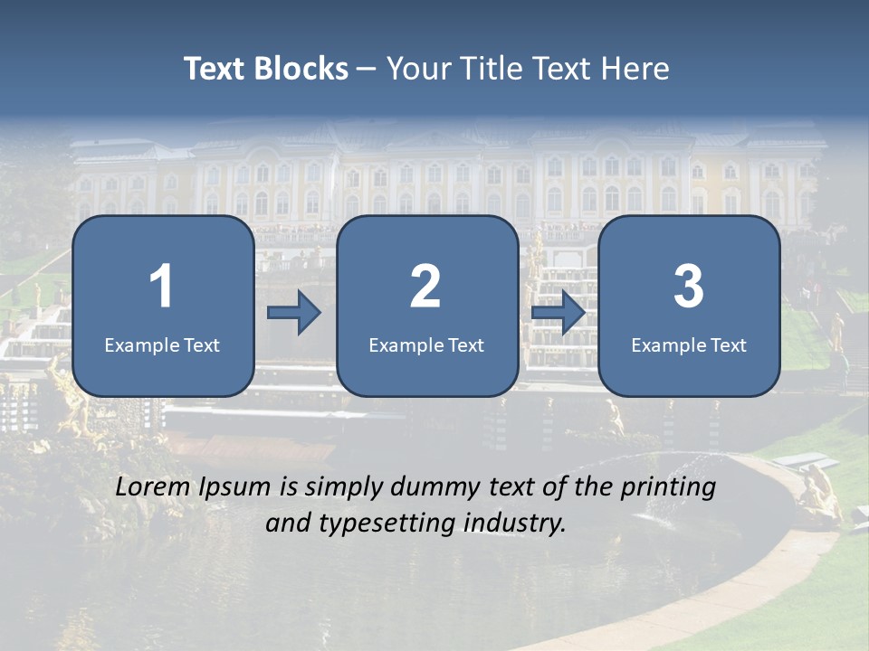 St Petersburg Russia PowerPoint Template