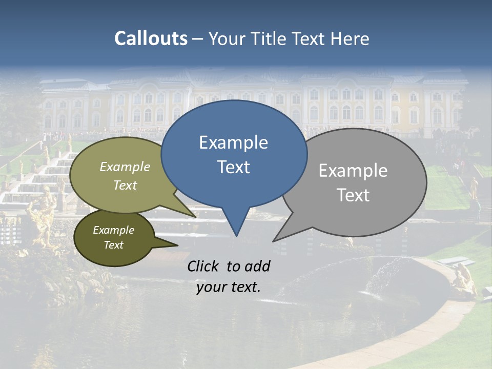 St Petersburg Russia PowerPoint Template