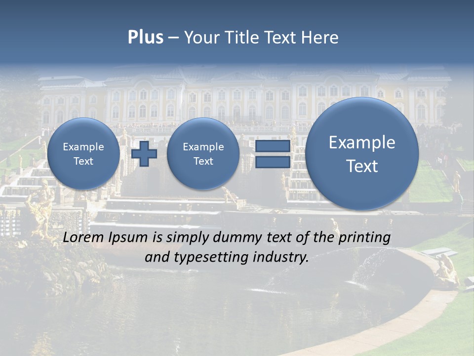 St Petersburg Russia PowerPoint Template