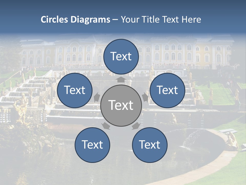 St Petersburg Russia PowerPoint Template