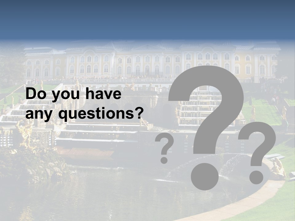 St Petersburg Russia PowerPoint Template