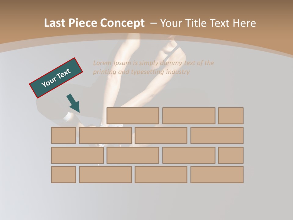 Difficult Female Fly PowerPoint Template