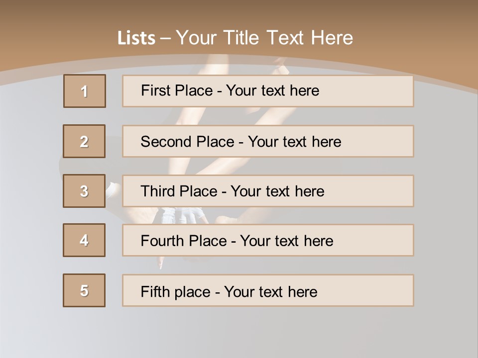 Difficult Female Fly PowerPoint Template