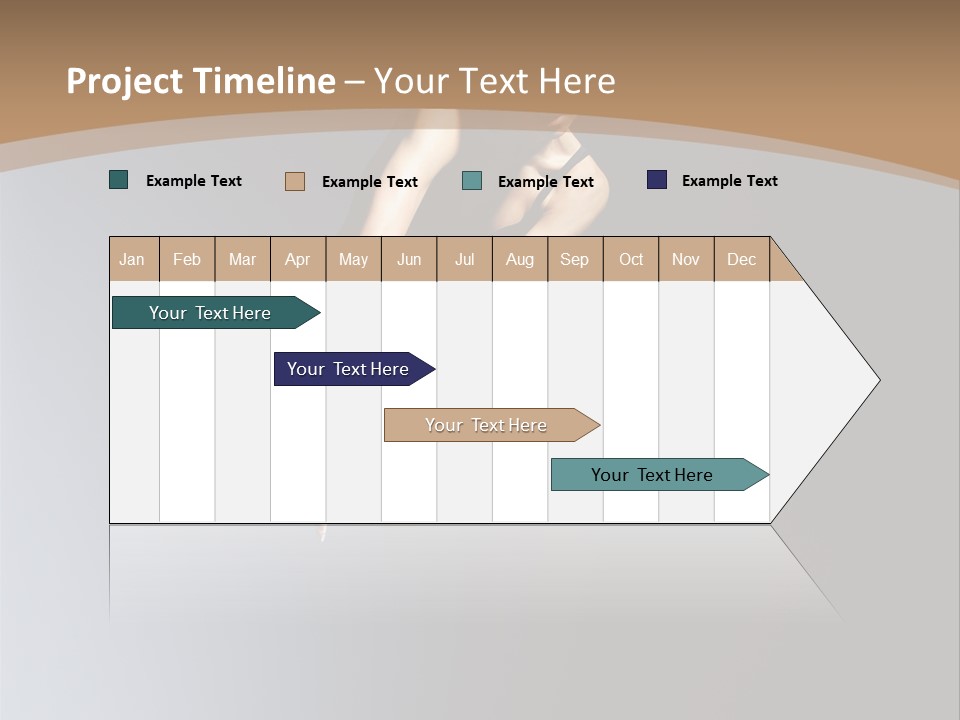 Difficult Female Fly PowerPoint Template