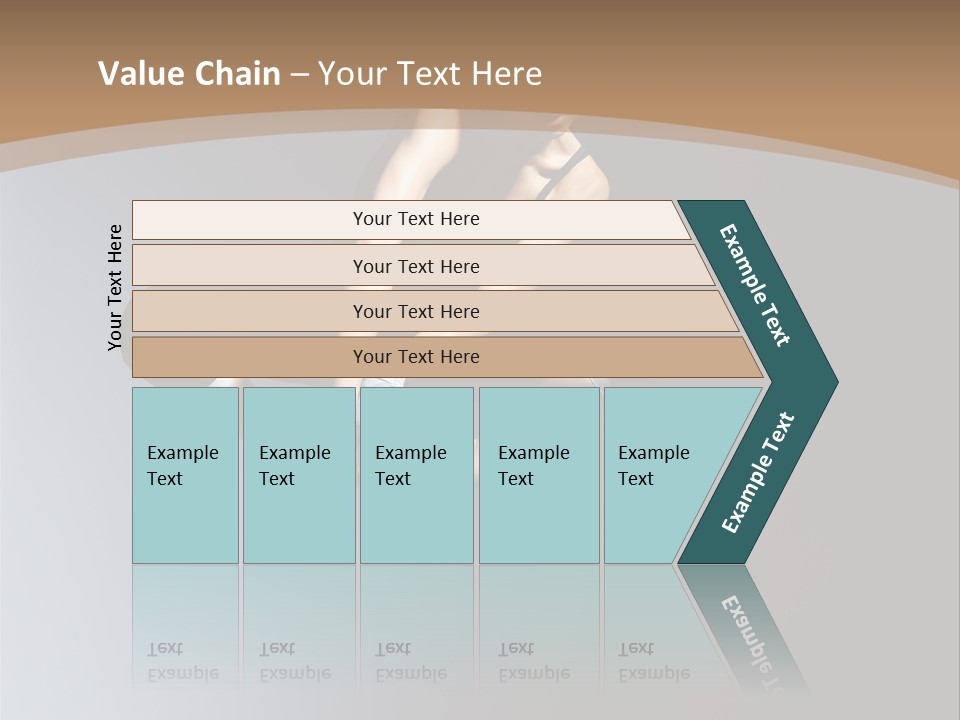 Difficult Female Fly PowerPoint Template
