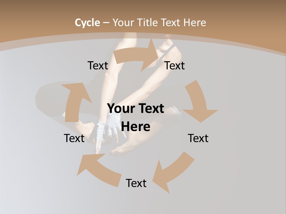 Difficult Female Fly PowerPoint Template