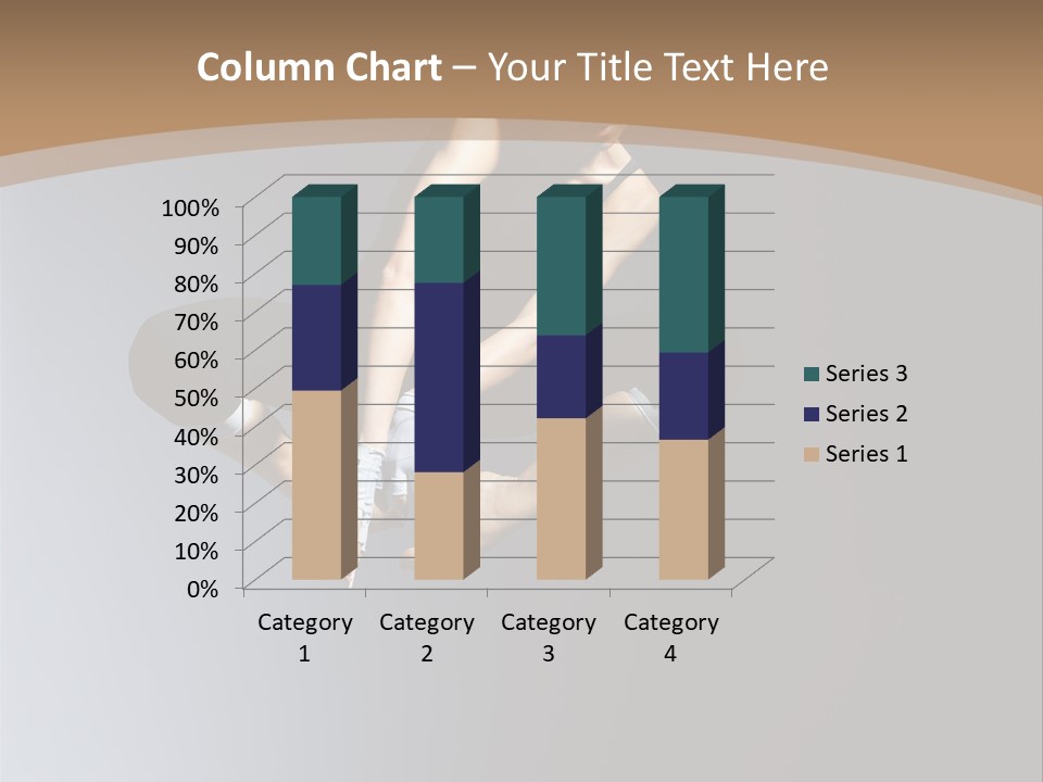 Difficult Female Fly PowerPoint Template