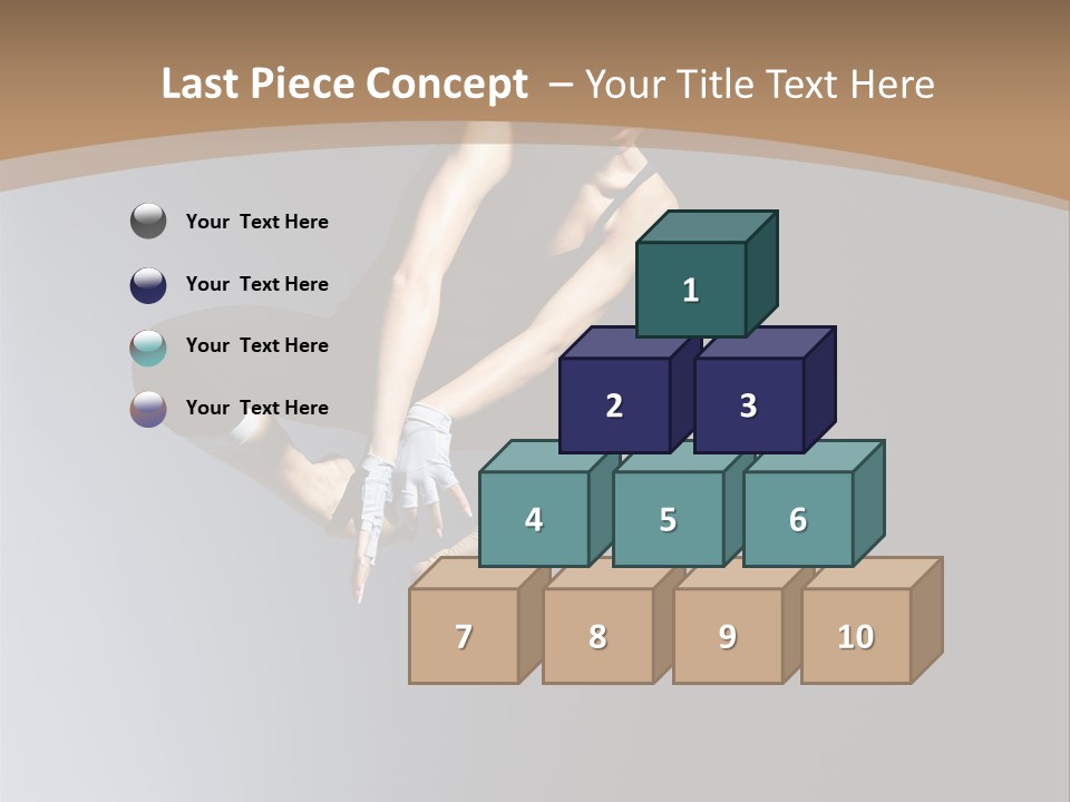 Difficult Female Fly PowerPoint Template