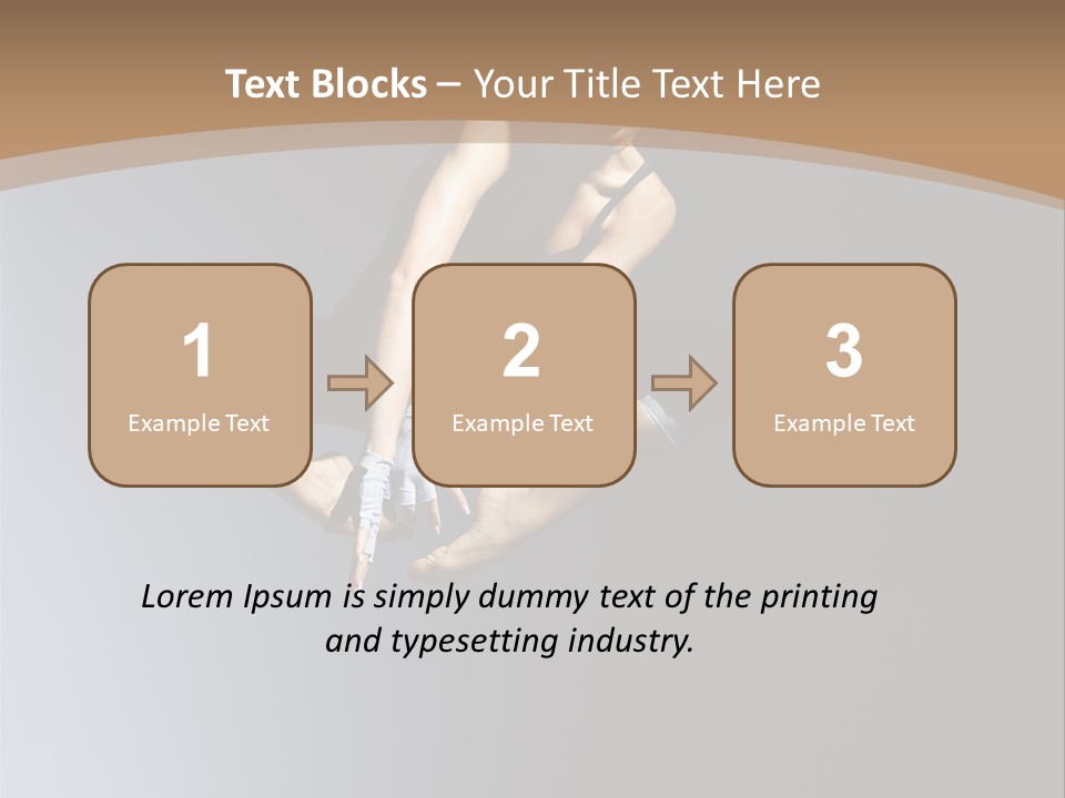 Difficult Female Fly PowerPoint Template