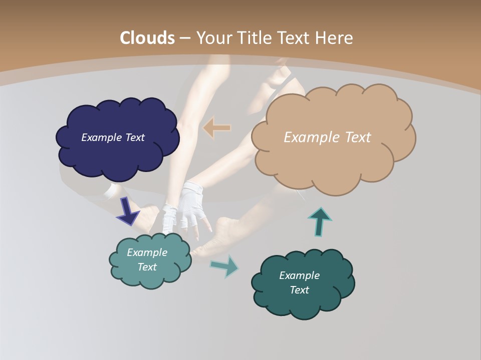 Difficult Female Fly PowerPoint Template