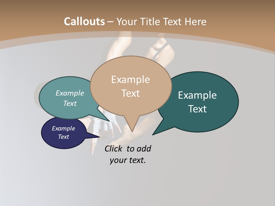 Difficult Female Fly PowerPoint Template