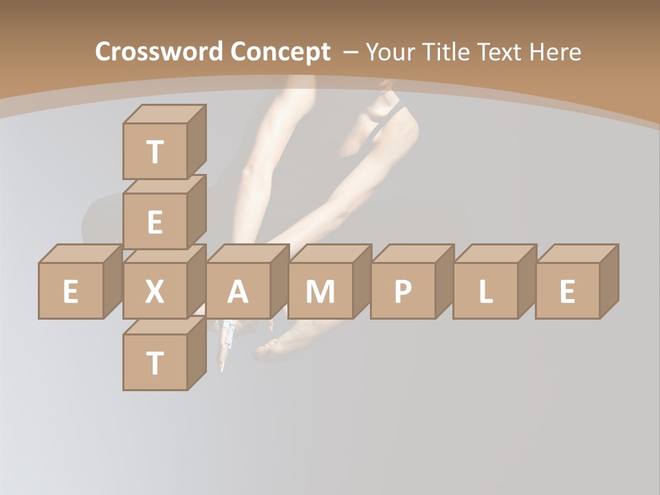 Difficult Female Fly PowerPoint Template