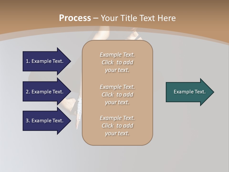 Difficult Female Fly PowerPoint Template