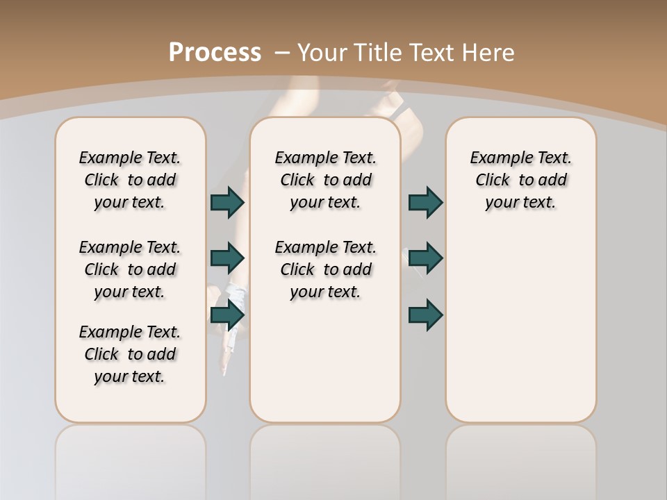 Difficult Female Fly PowerPoint Template