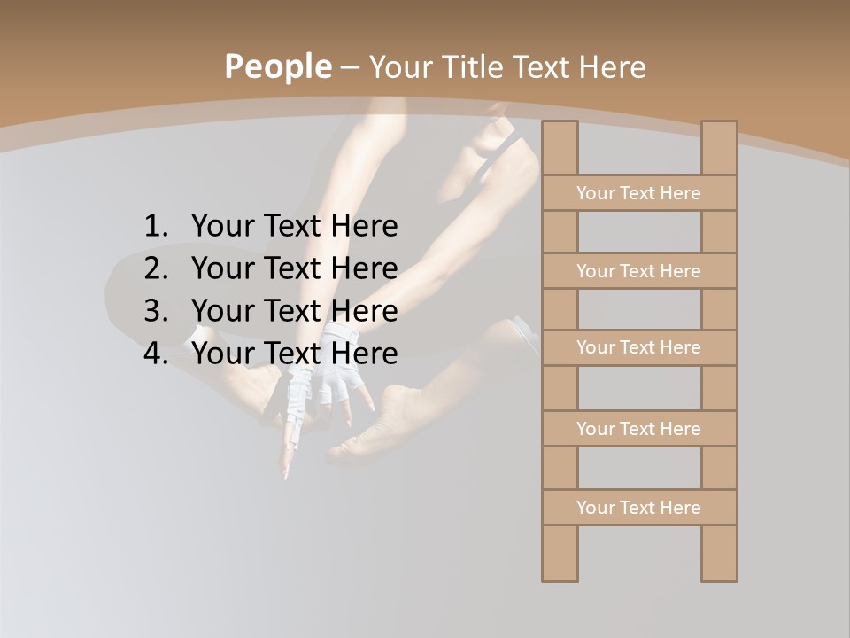 Difficult Female Fly PowerPoint Template