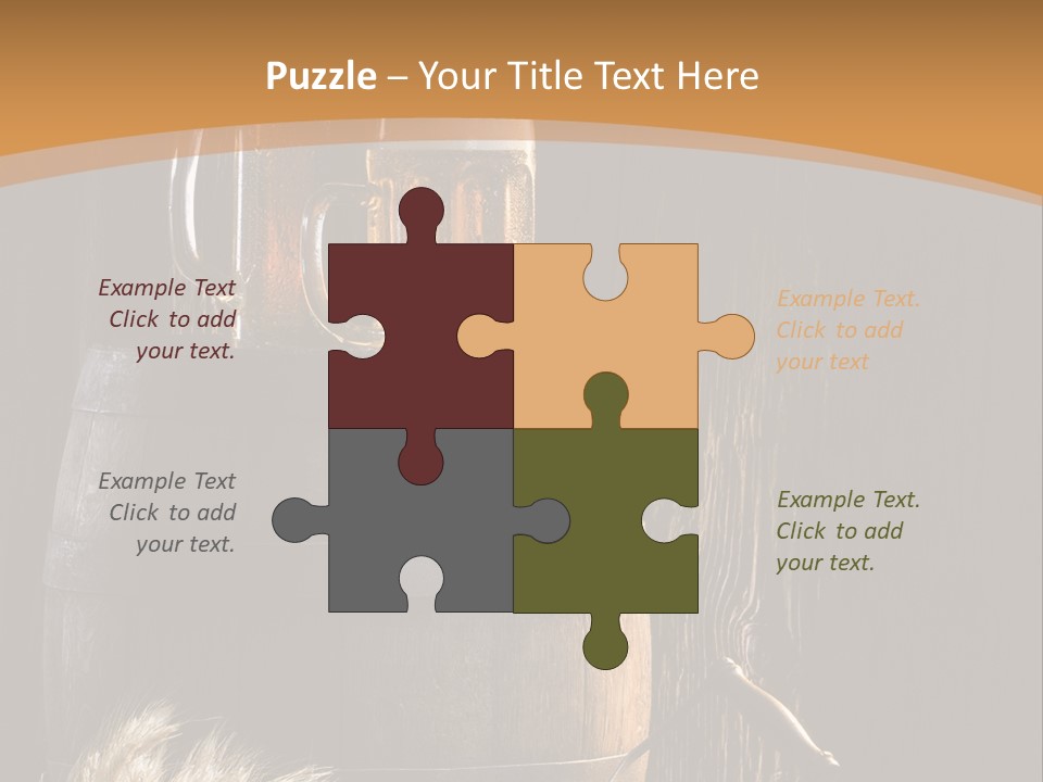 Beer Glass PowerPoint Template