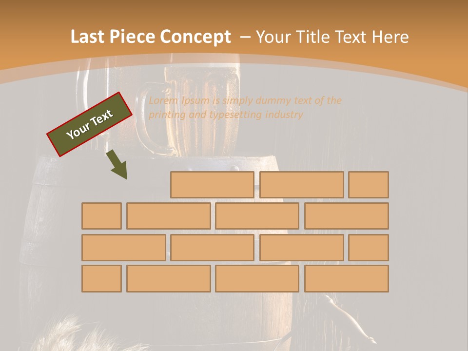 Beer Glass PowerPoint Template