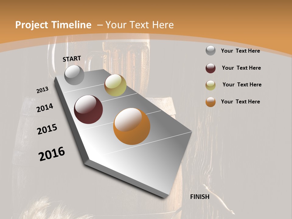 Beer Glass PowerPoint Template