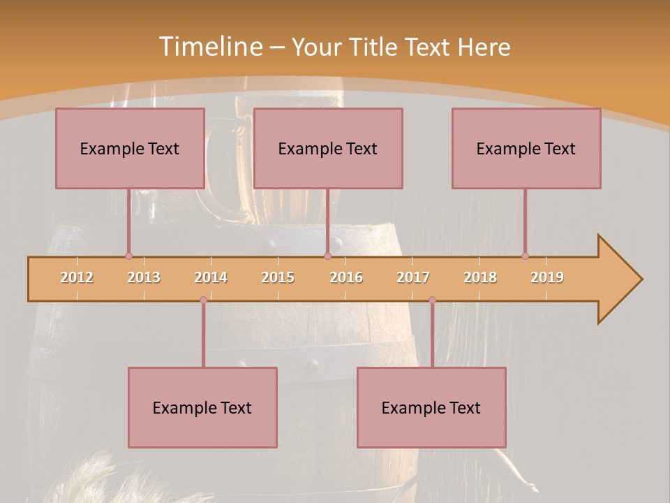 Beer Glass PowerPoint Template