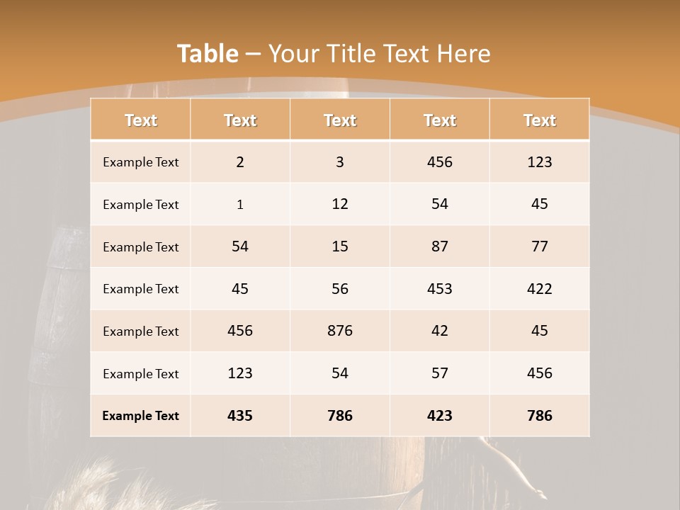 Beer Glass PowerPoint Template