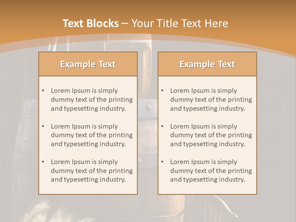 Beer Glass PowerPoint Template