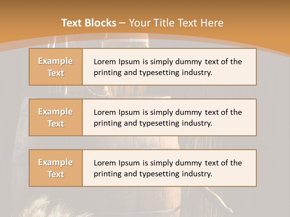 Beer Glass PowerPoint Template