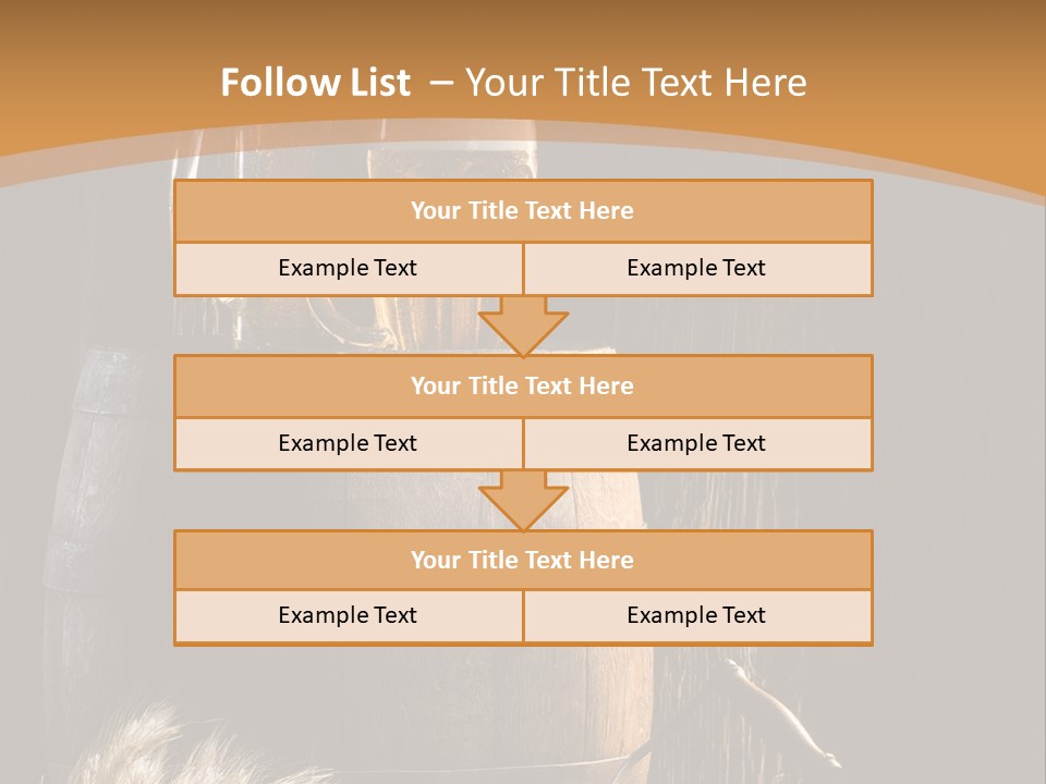 Beer Glass PowerPoint Template