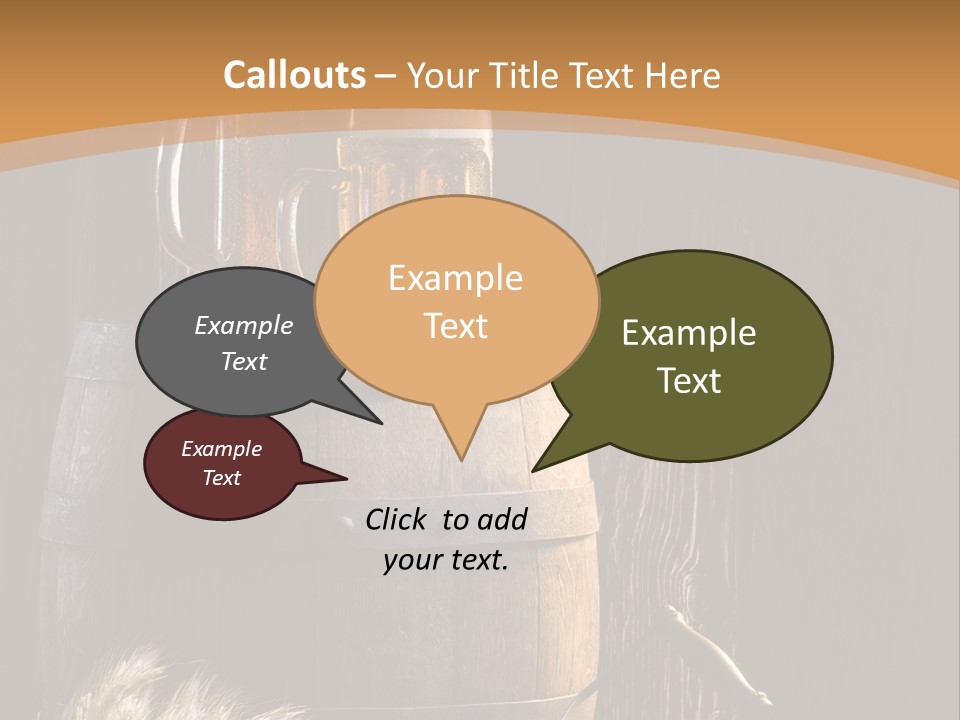 Beer Glass PowerPoint Template