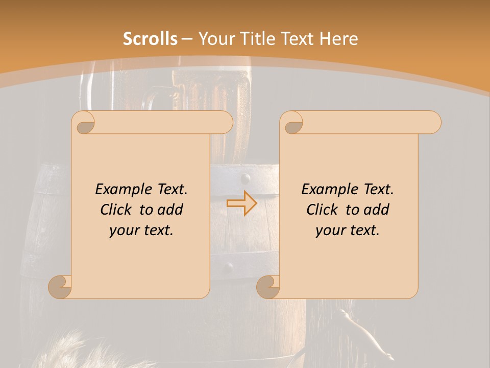 Beer Glass PowerPoint Template