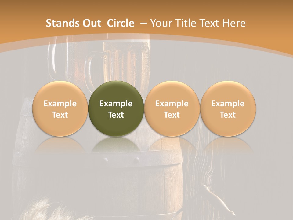 Beer Glass PowerPoint Template
