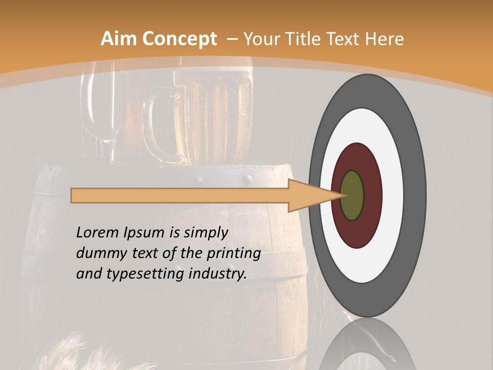 Beer Glass PowerPoint Template