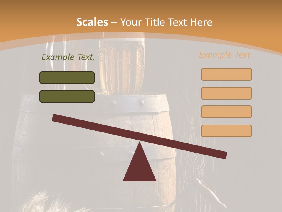 Beer Glass PowerPoint Template