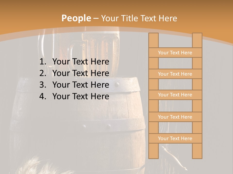 Beer Glass PowerPoint Template
