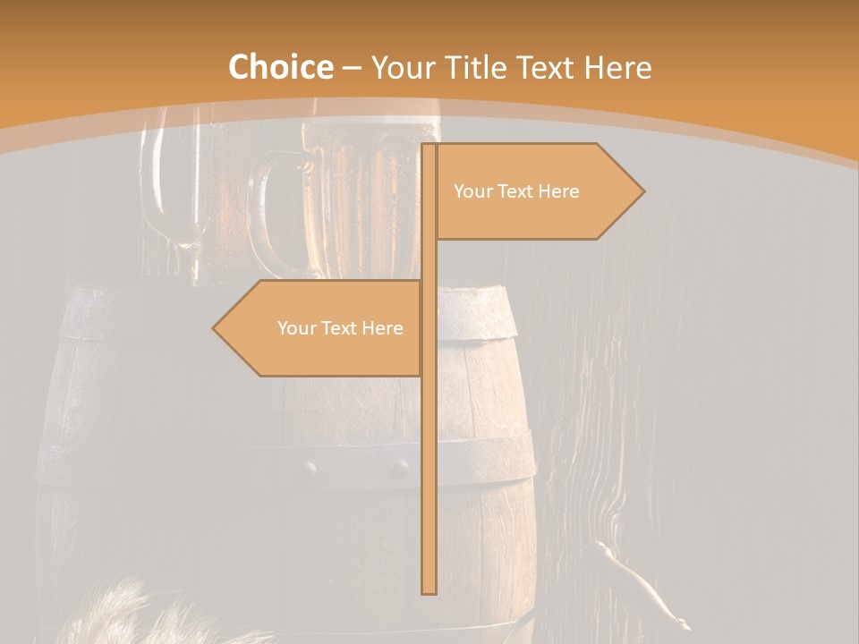 Beer Glass PowerPoint Template