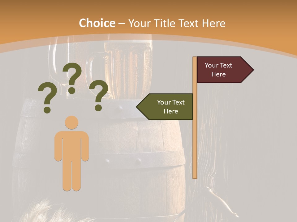 Beer Glass PowerPoint Template