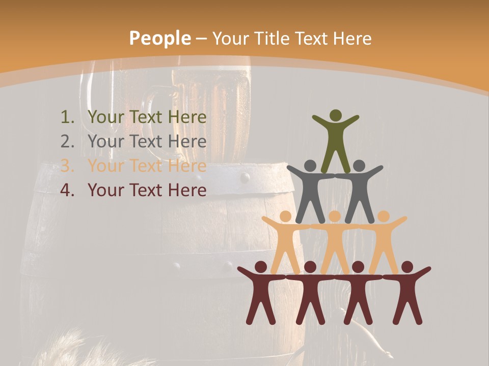 Beer Glass PowerPoint Template