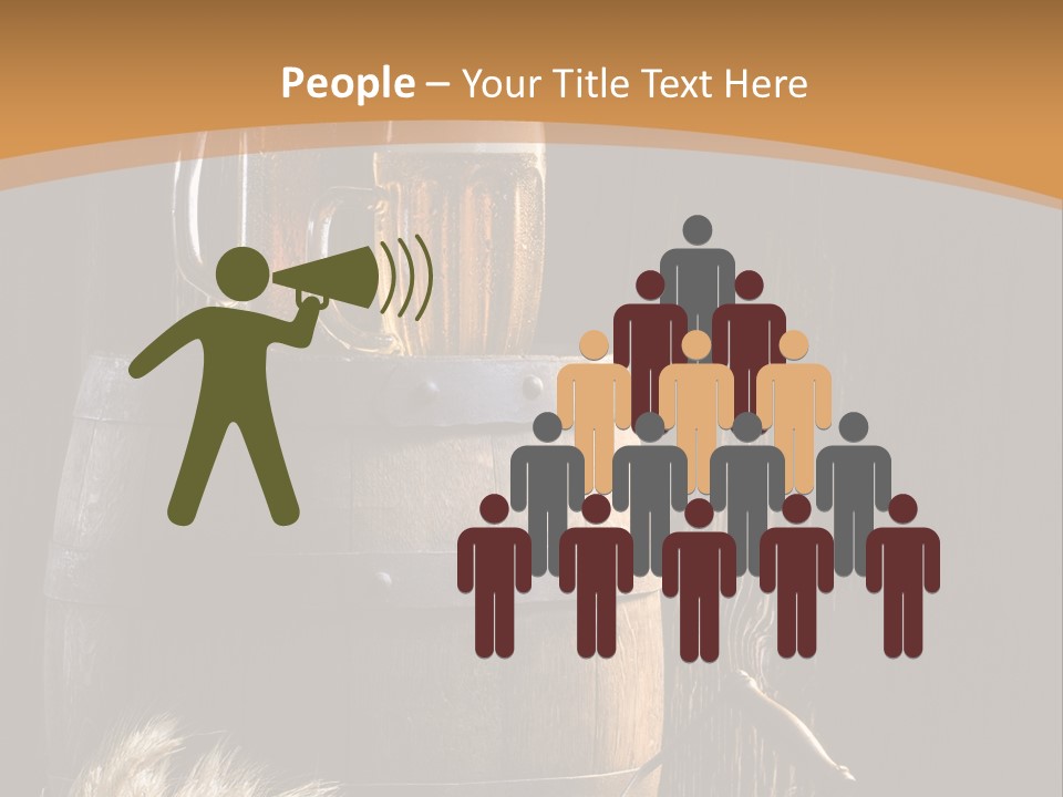 Beer Glass PowerPoint Template