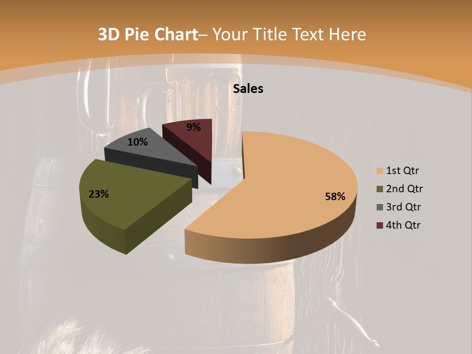 Beer Glass PowerPoint Template